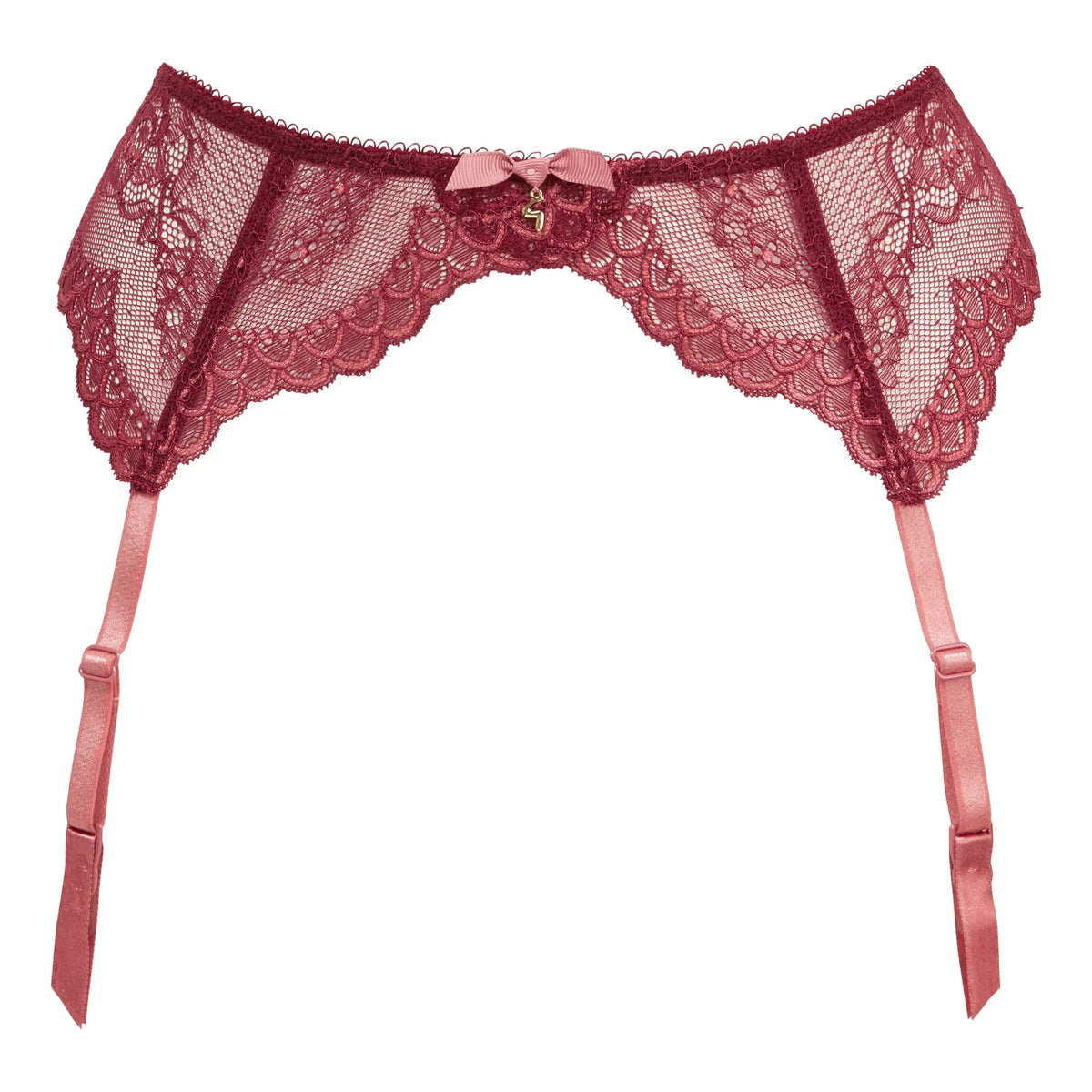 Gossard Superboost Lace Raspberry Sorbet Garter Belt