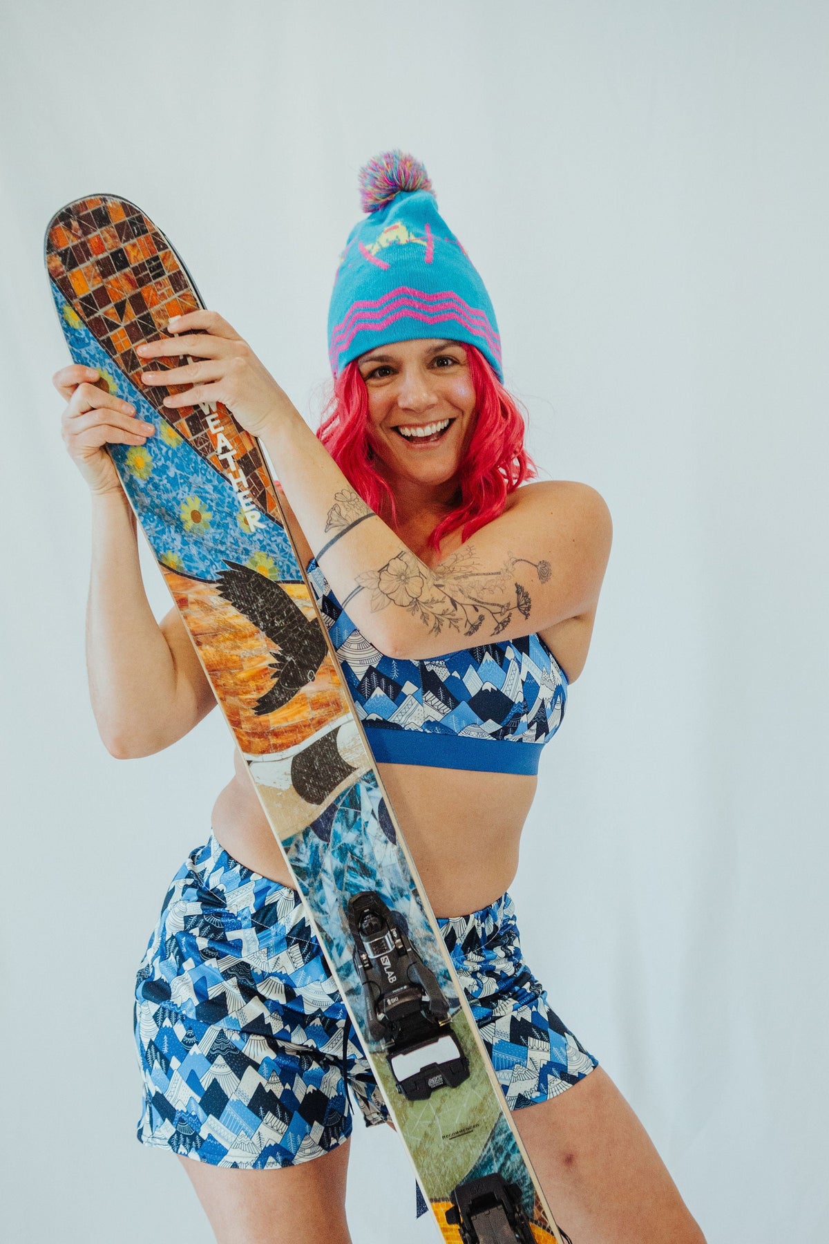 OG Mountain Print Bra