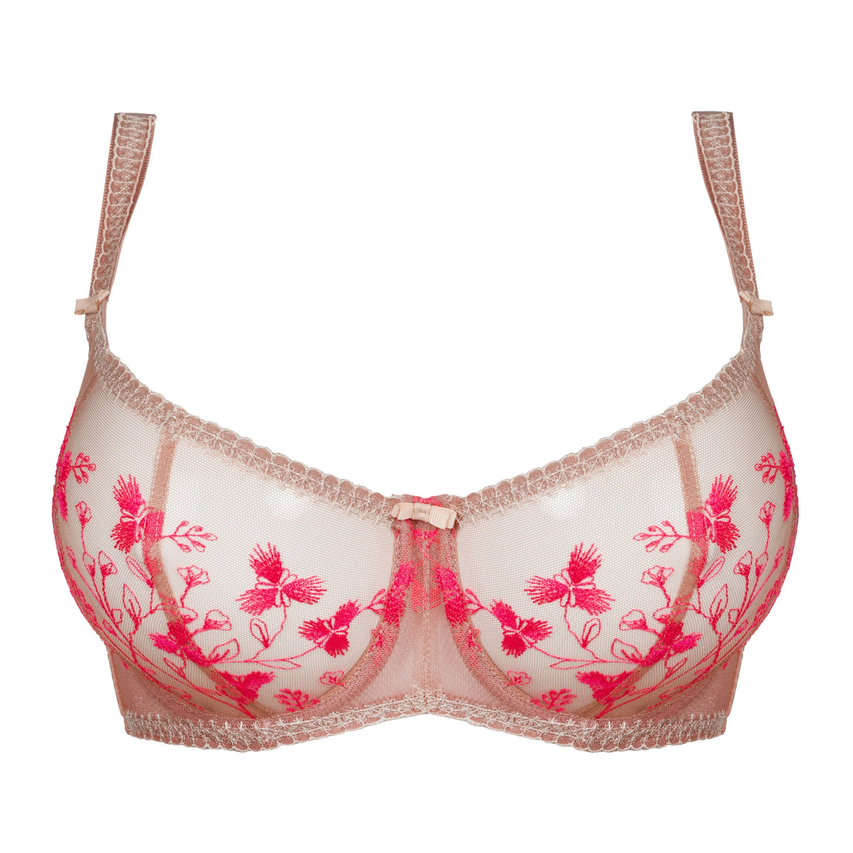 Sheer Balconette Underwire Bra Flirt