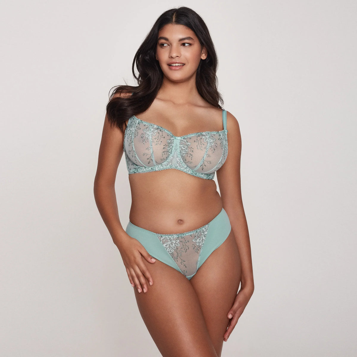 Soft Semi-Sheer Tanga Panty Dalia Laurel