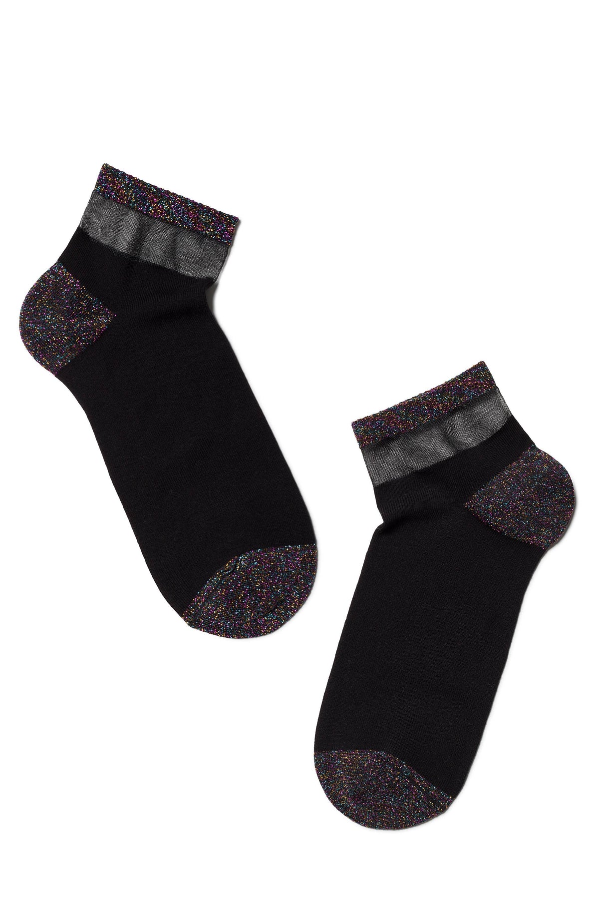 Cotton Ankle Socks Conte Active - 207 with Lurex