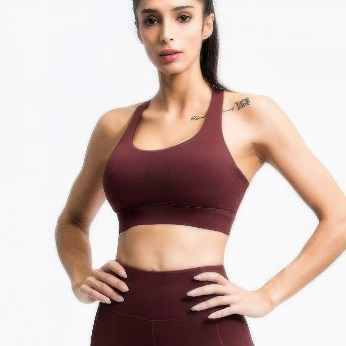 Cross Back Sports Bra