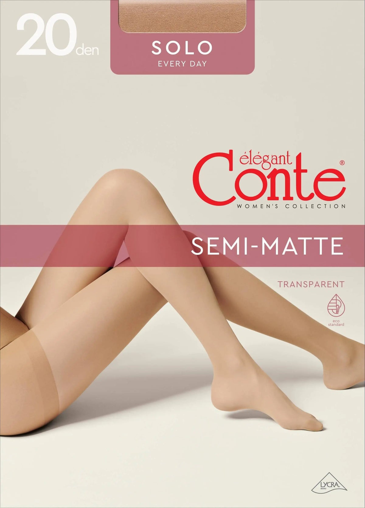 Tights Conte Solo 20 Den - Classic Pantyhose
