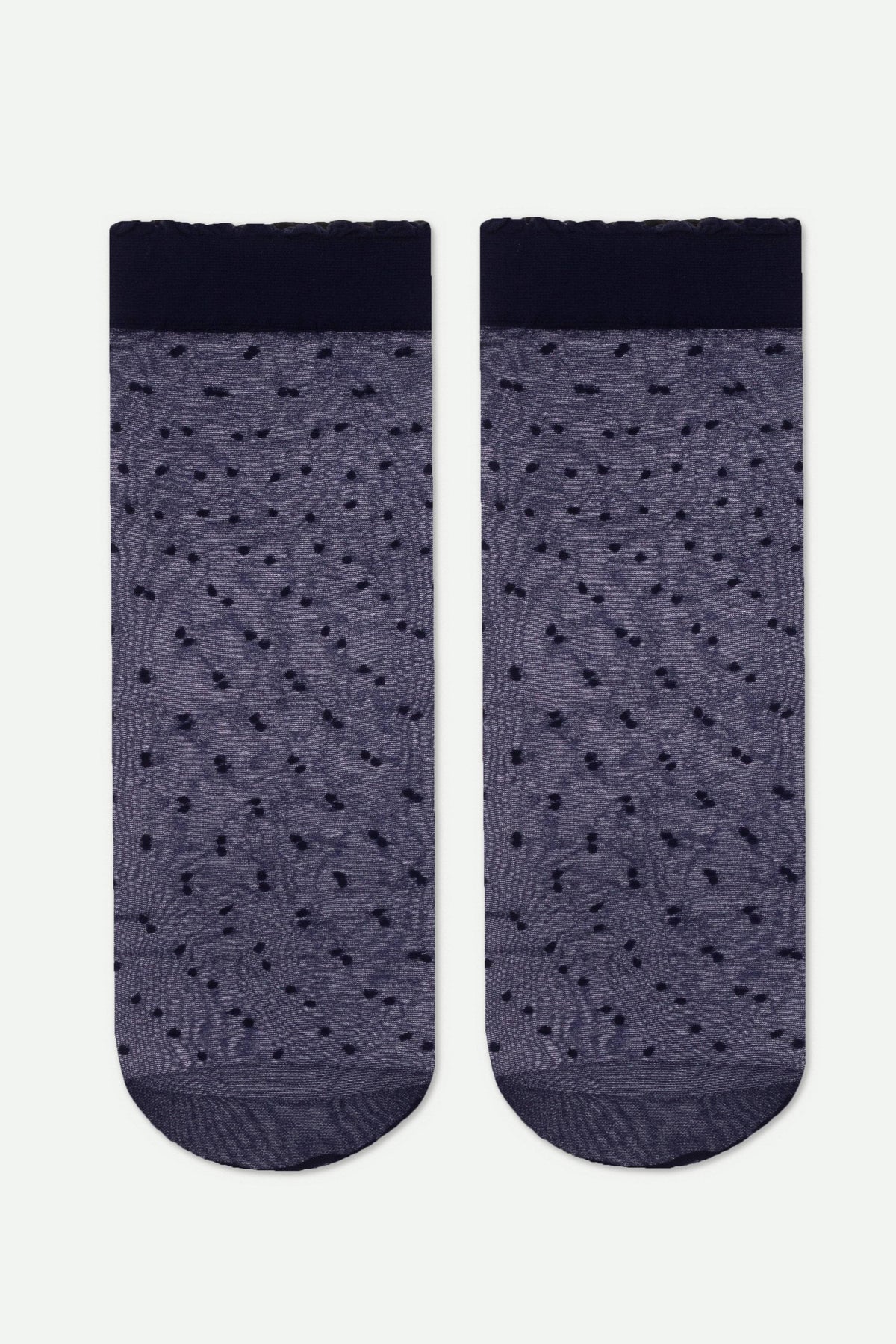 Socks Conte Fantasy - Polka Dot With a Cuff