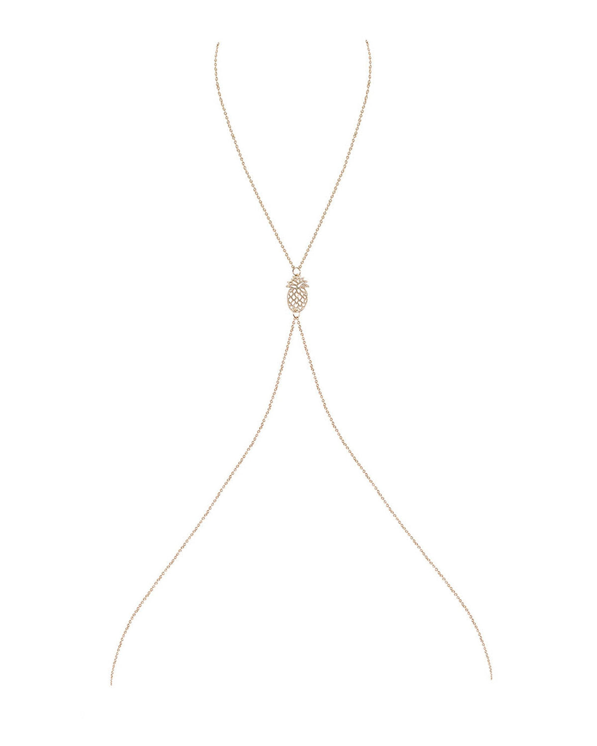 Obsessive Bijou Gold Swing Body Chain