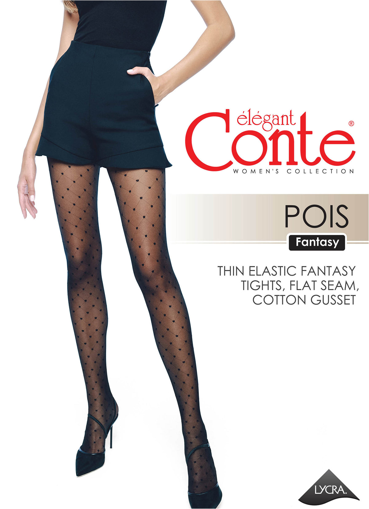 Fantasy Tights Conte Pois - Geometric Dots Pattern