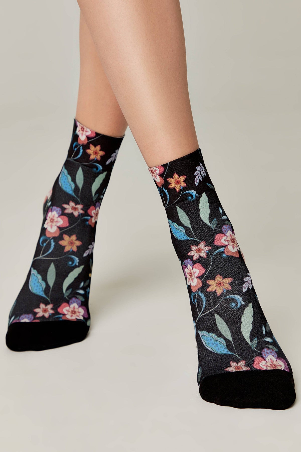 Socks Conte Fantasy 905 - Flowers