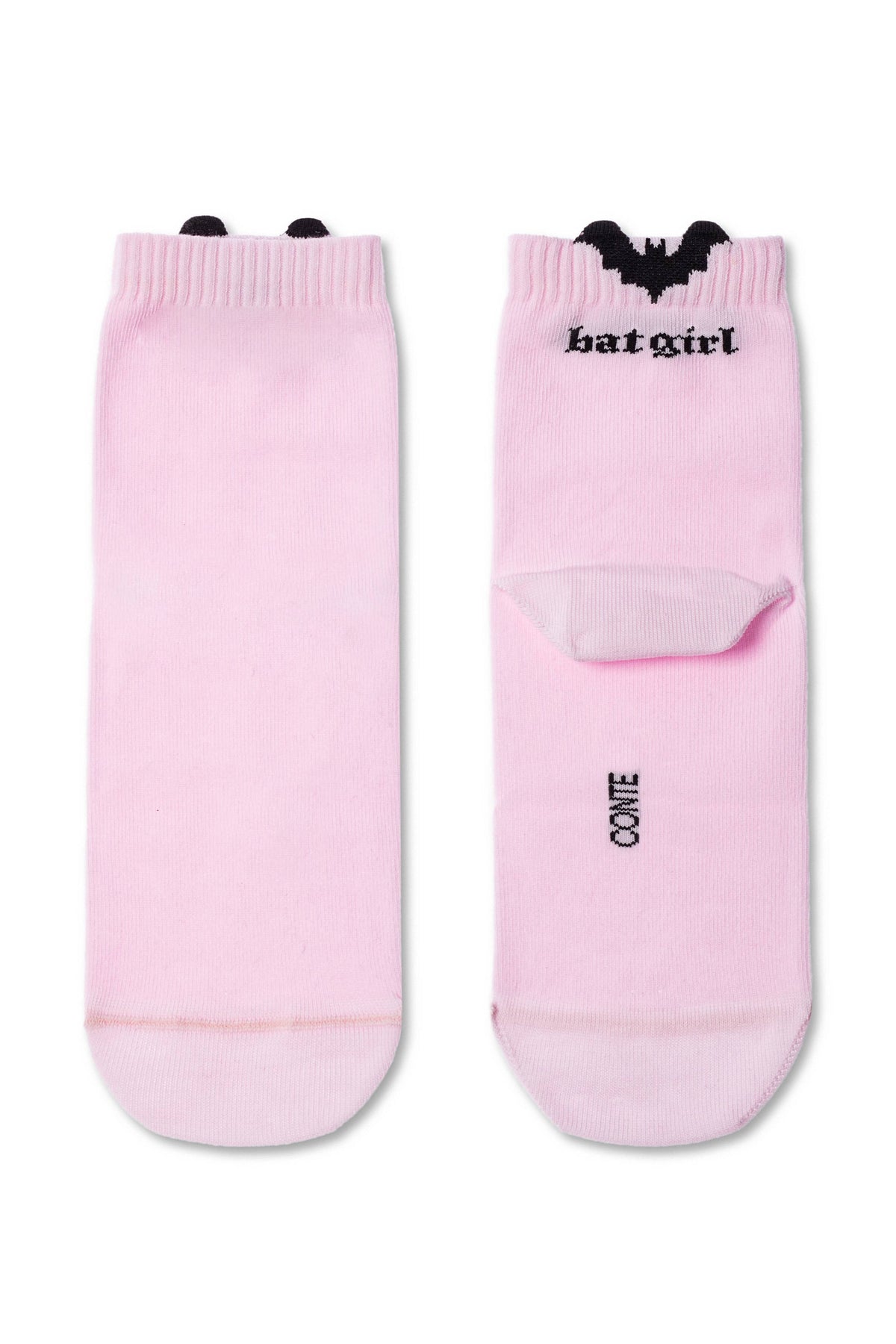 Cotton Socks Conte Classic 245 - Picot "Batgirl"