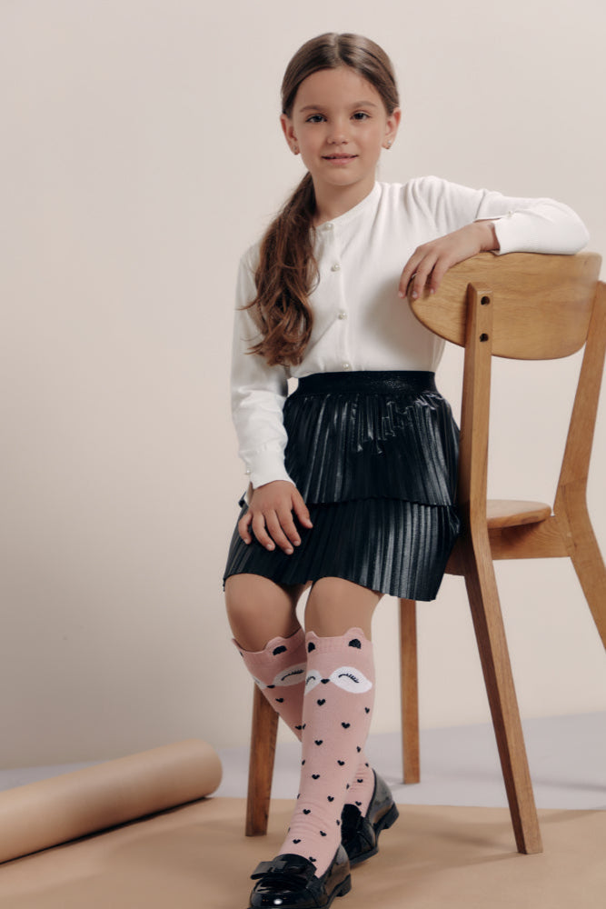Conte-Kids Cotton Knee-High Socks - Tip-Top 054