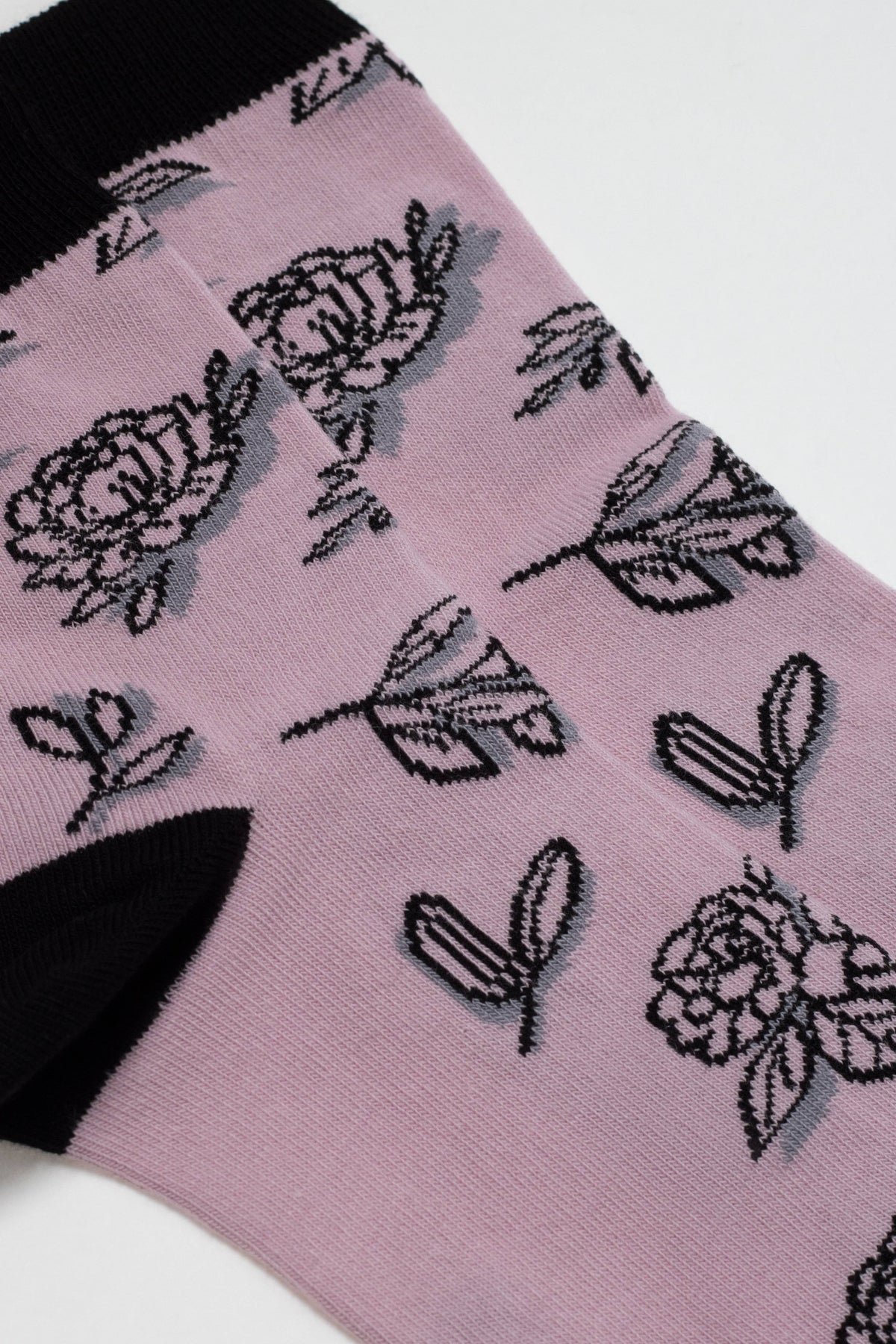 Conte Cotton Socks Classic - 435 Flowers With Shadow