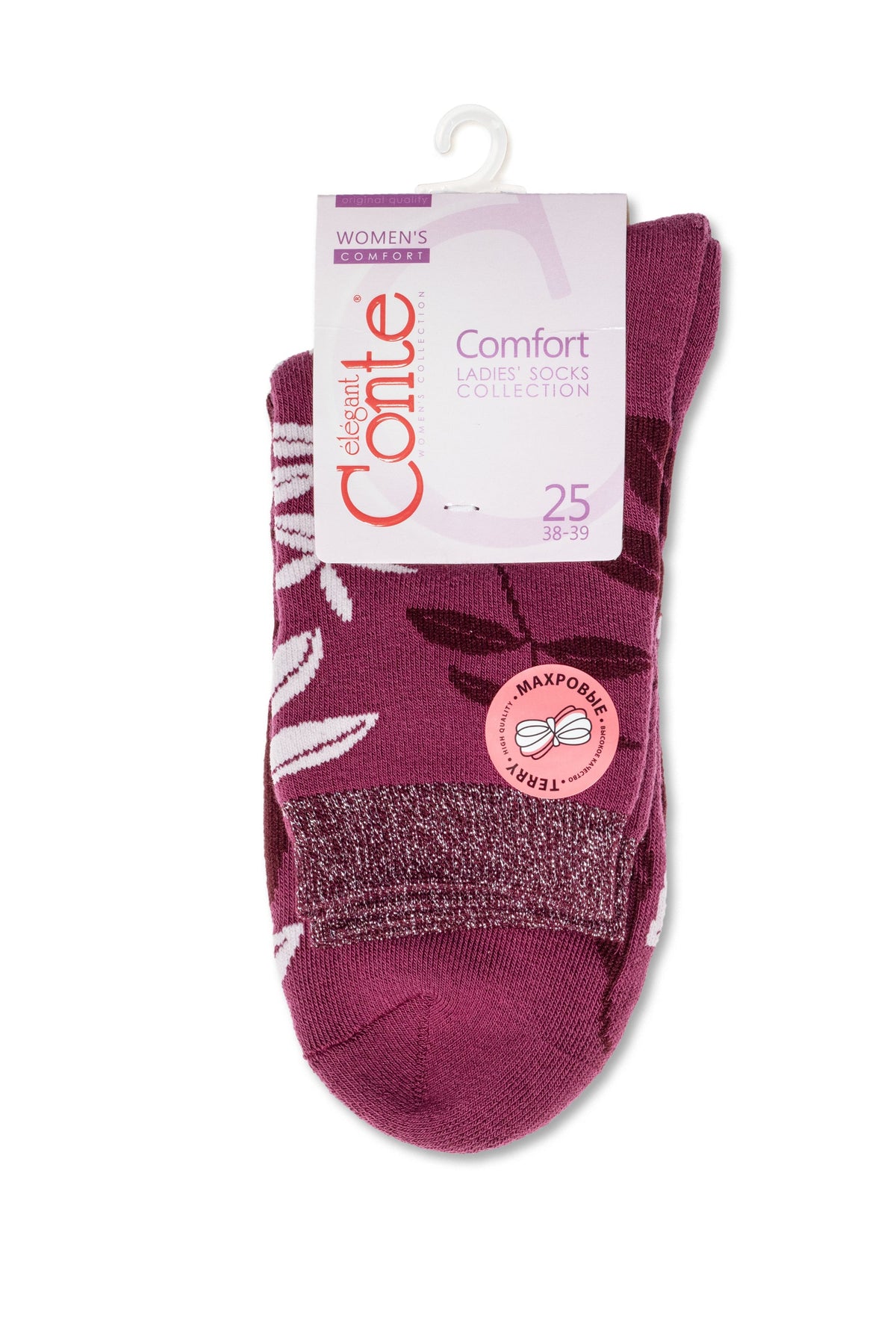 Cotton Terry Socks Conte Comfort 213