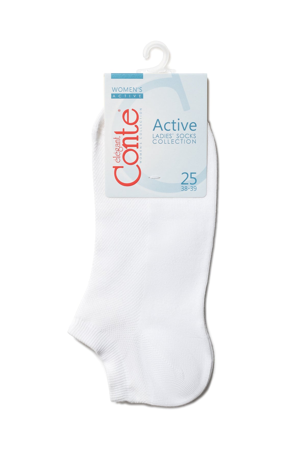 Cotton Ankle Socks Conte Active - Mesh Pattern 484