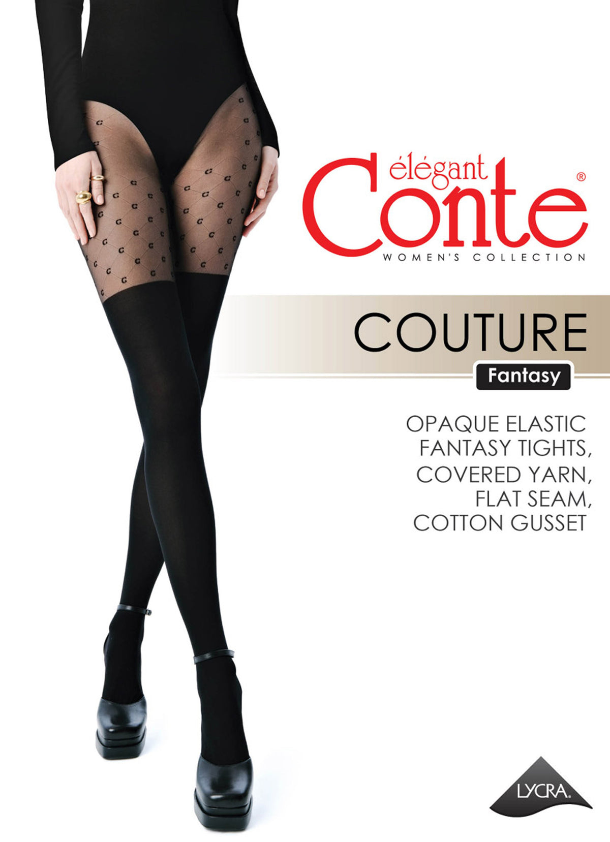Fantasy Tights Conte Couture - Imitation Overknees