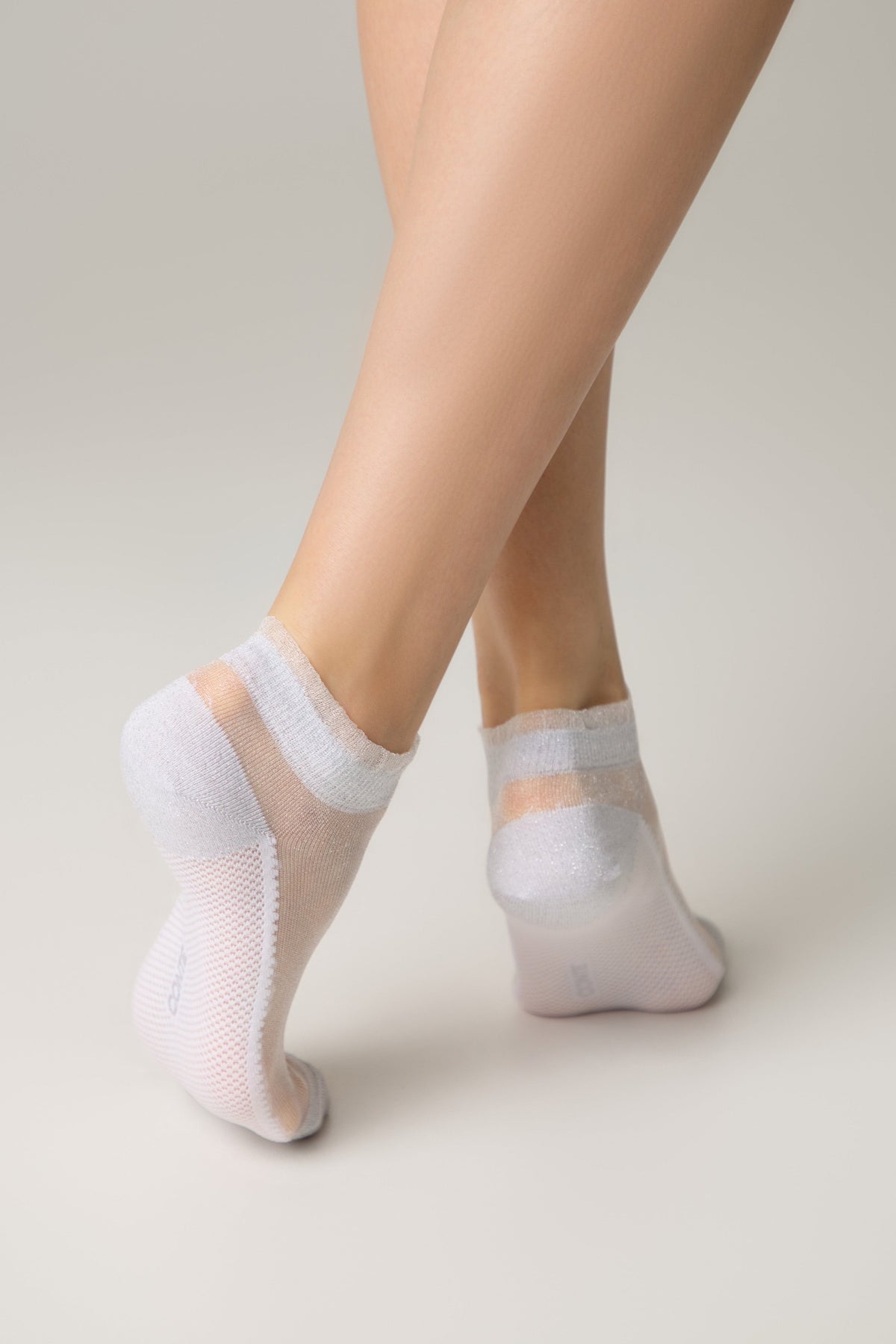Ankle Socks Conte Active - 229 Transparent with Lurex