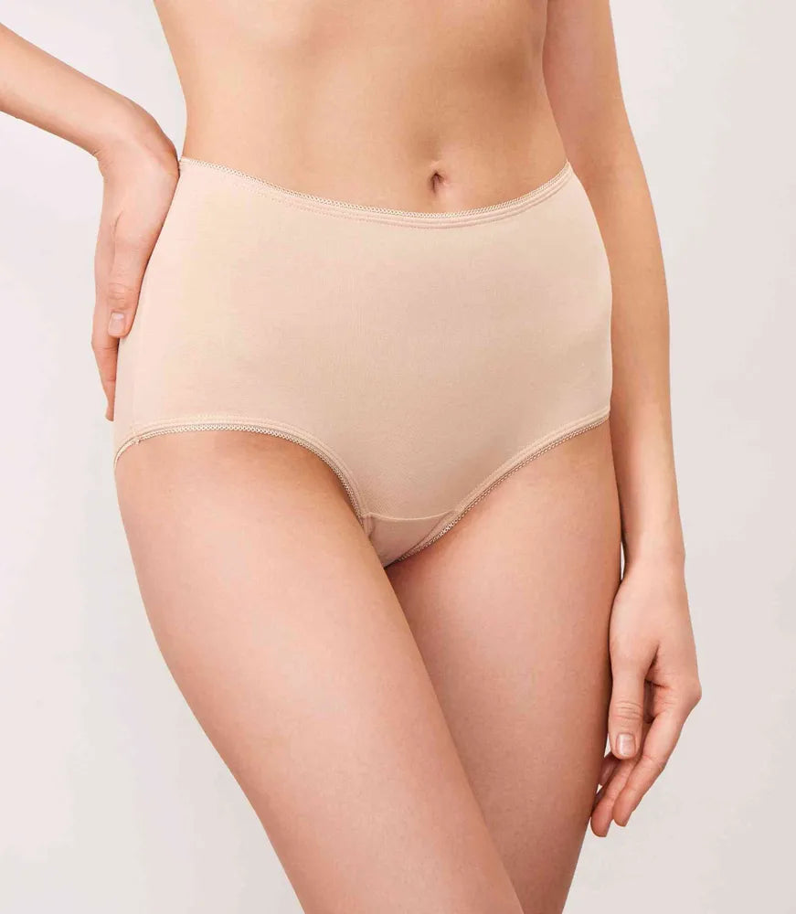 Cotton Panties Milavitsa 265410 - High-Waisted Slip