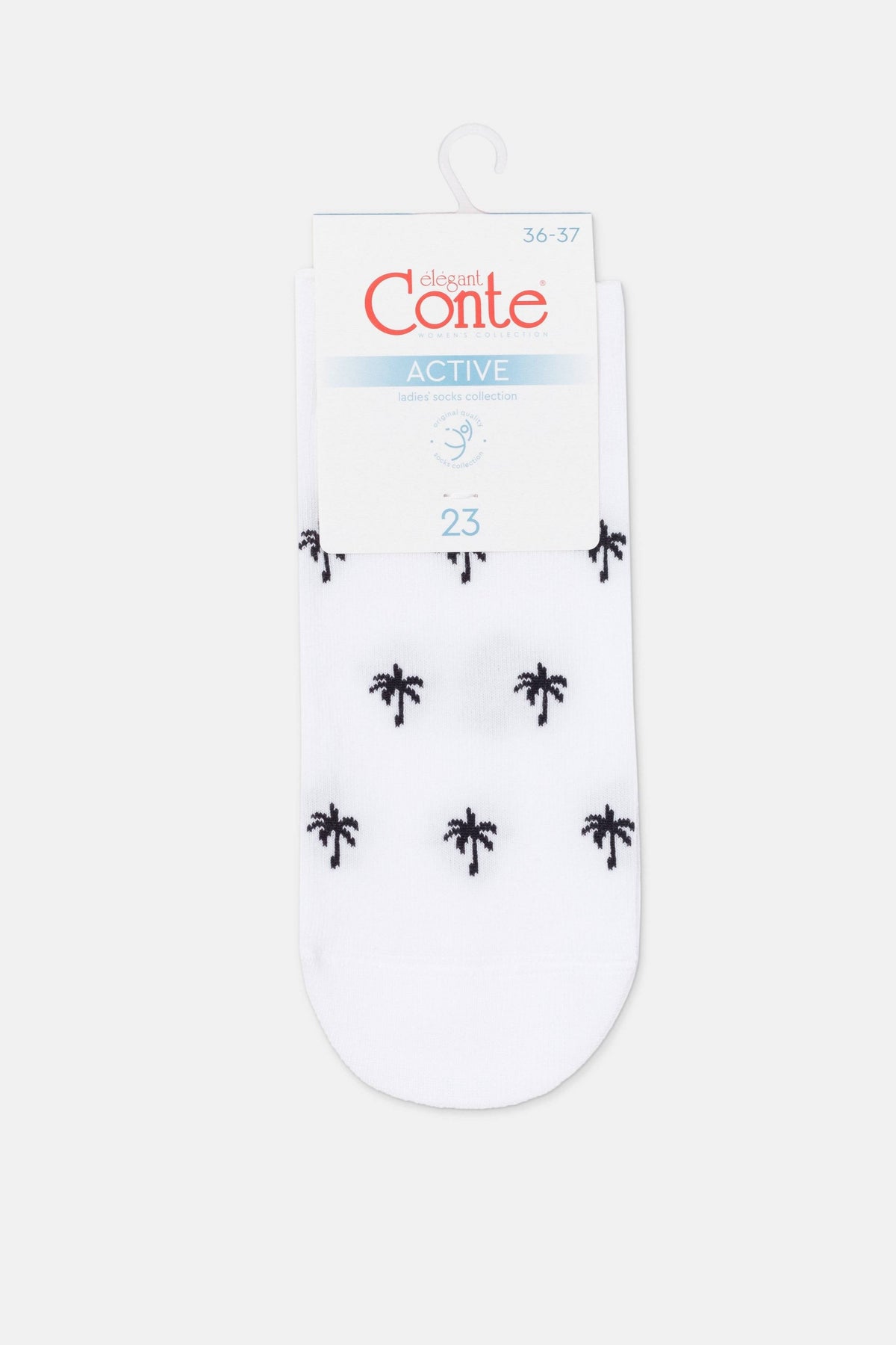 Cotton Ankle Socks Conte Active - 589 Palm Trees