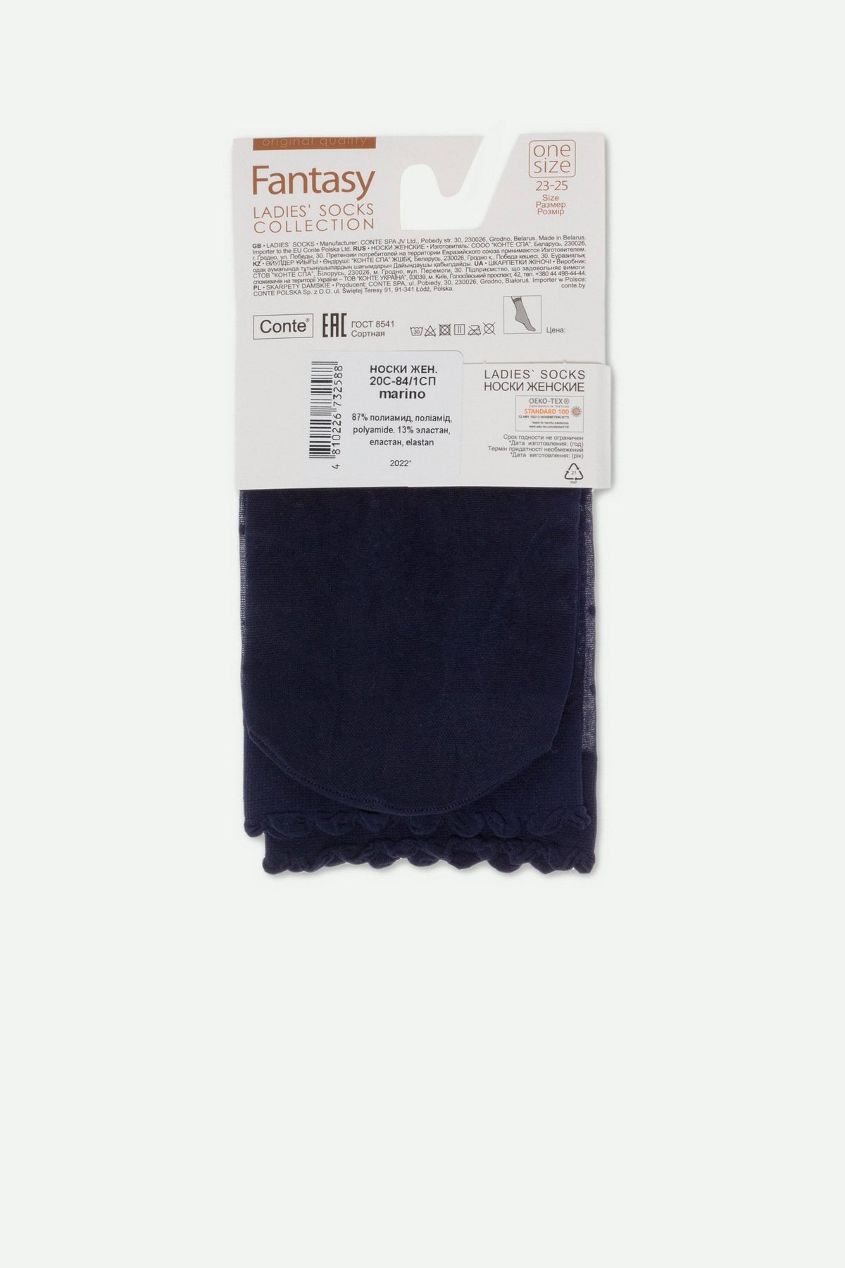 Socks Conte Fantasy - Polka Dot With a Cuff