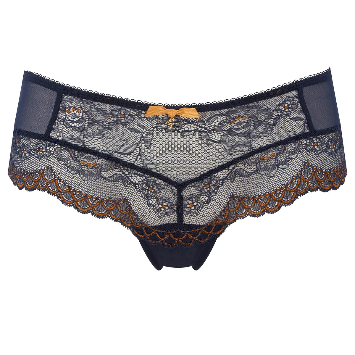 Gossard Superboost Lace Midnight Blue Sheer Shorts Panty