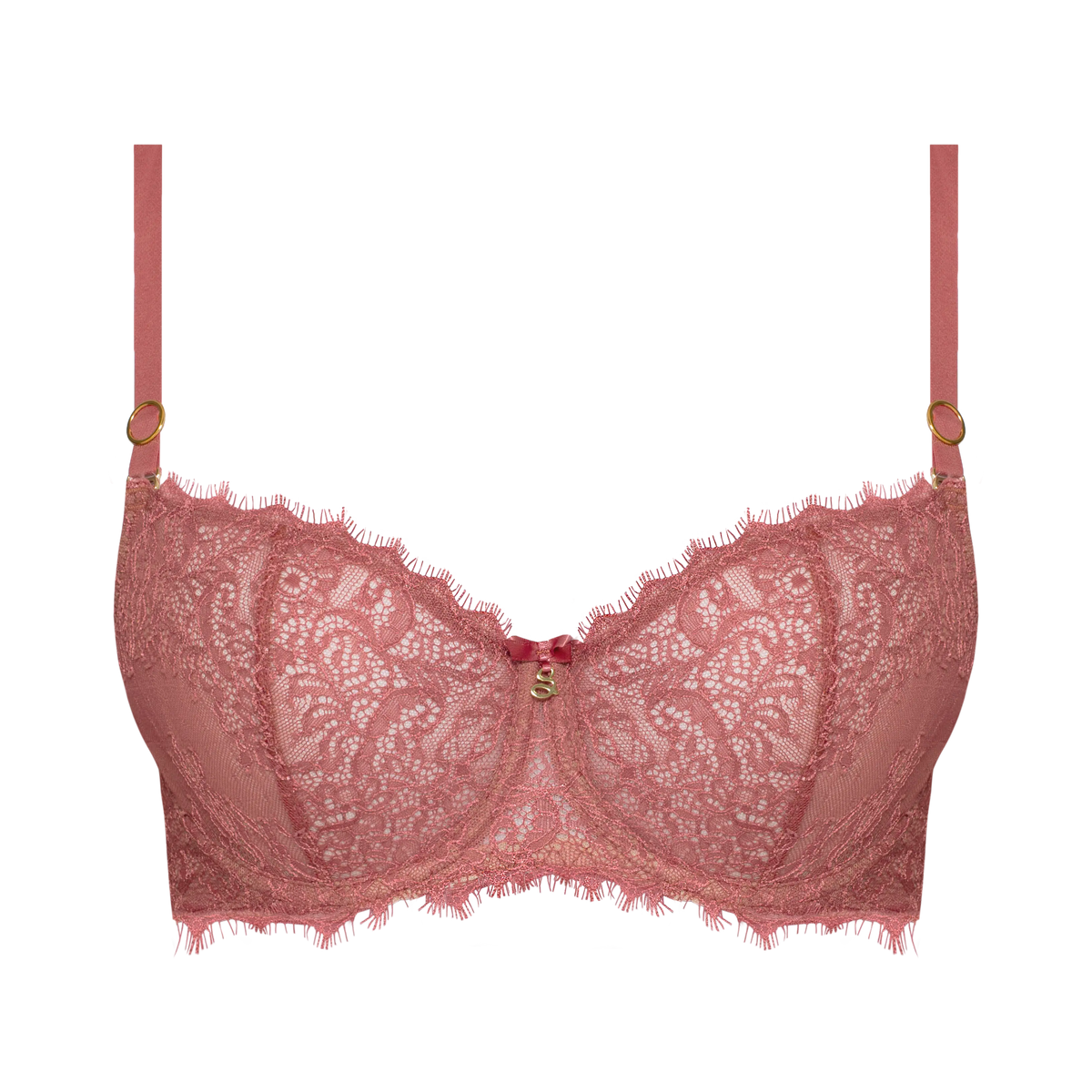 Samanta Naomi Rose Lace Balconette Bra