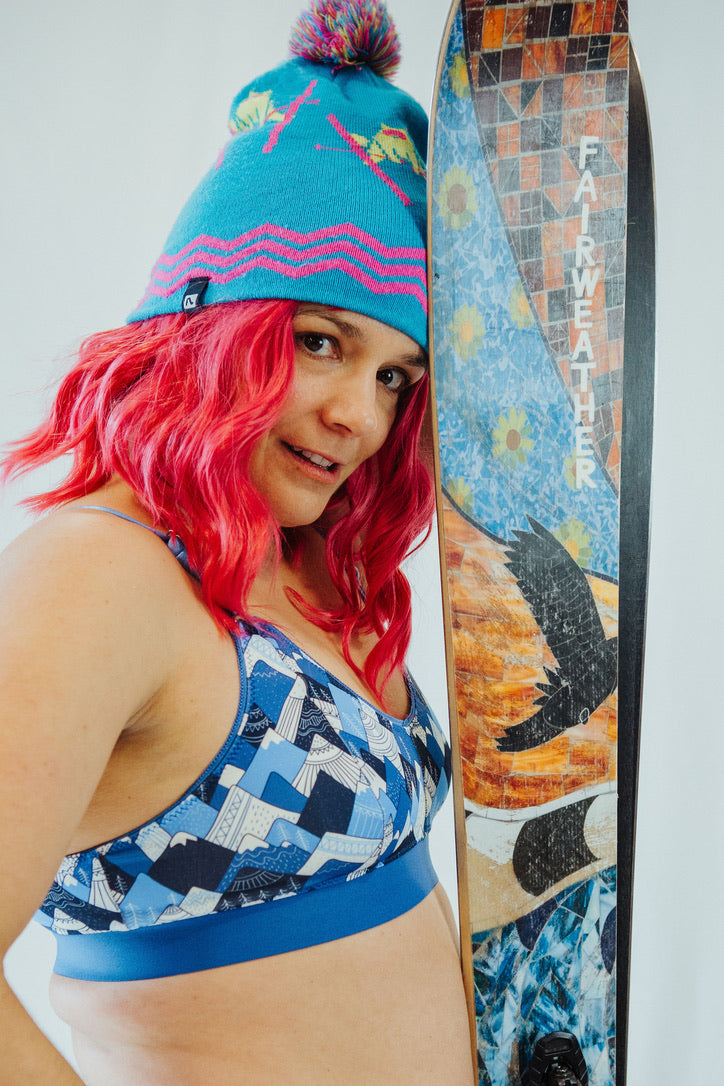 OG Mountain Print Bra