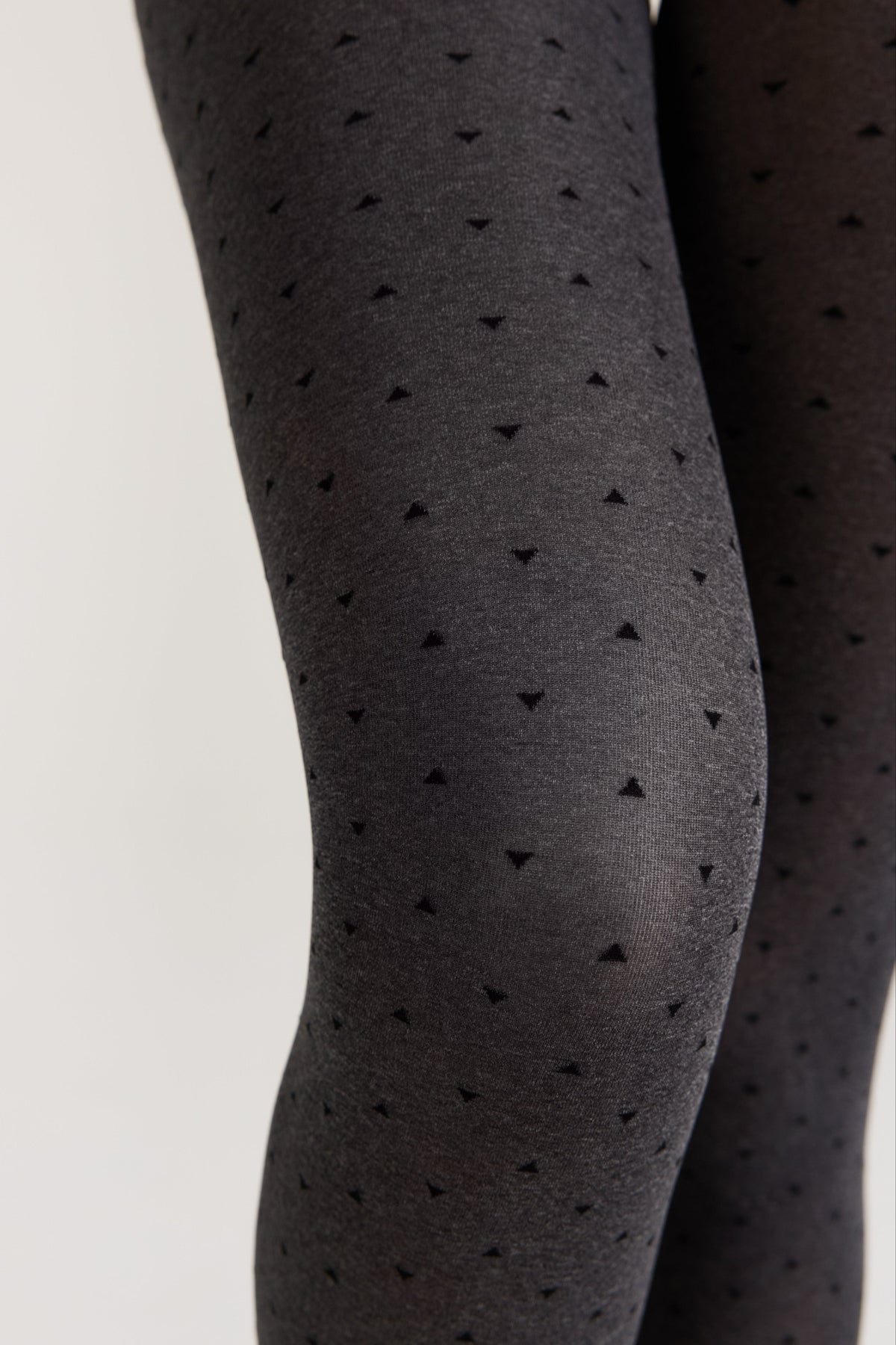 Fantasy Tights Conte Effect - Melange Triangle