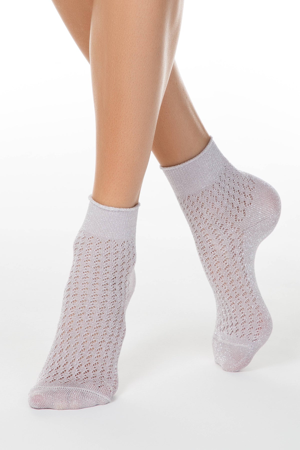 Conte Socks Ajour - 180 Made of Viscose With Lurex