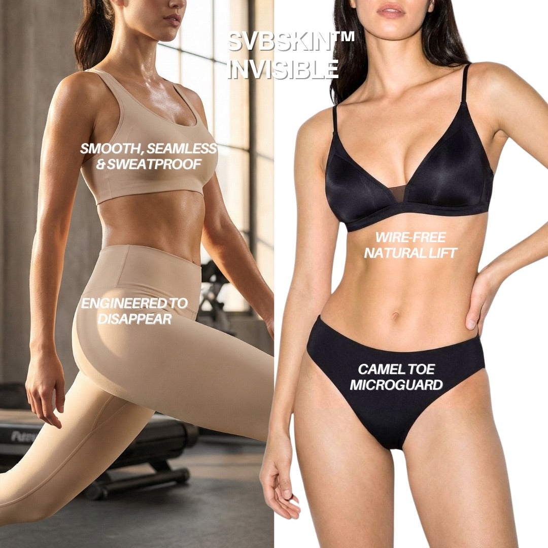 INVISIBLE Thong - Seamless Camel Toe-Proof