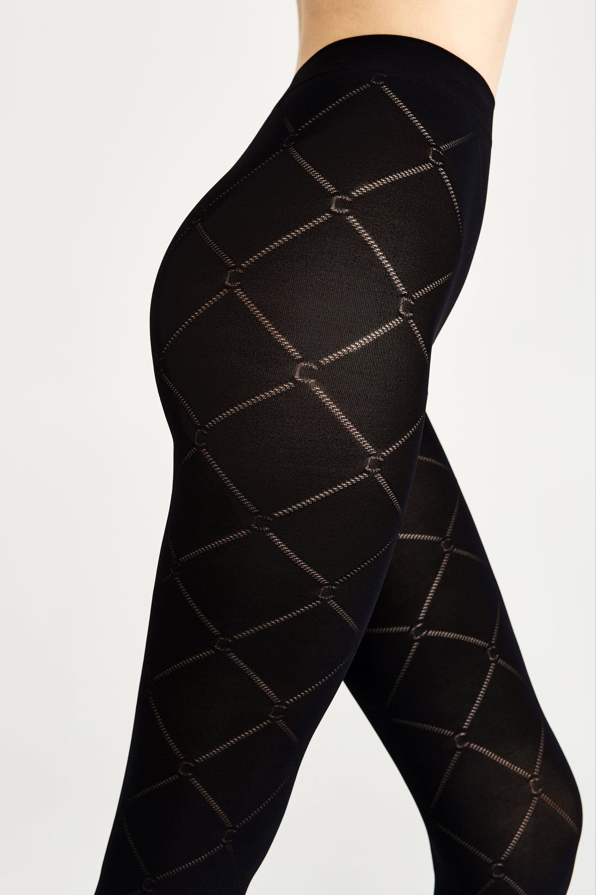 Fantasy Tights Conte History - Diamond Pattern