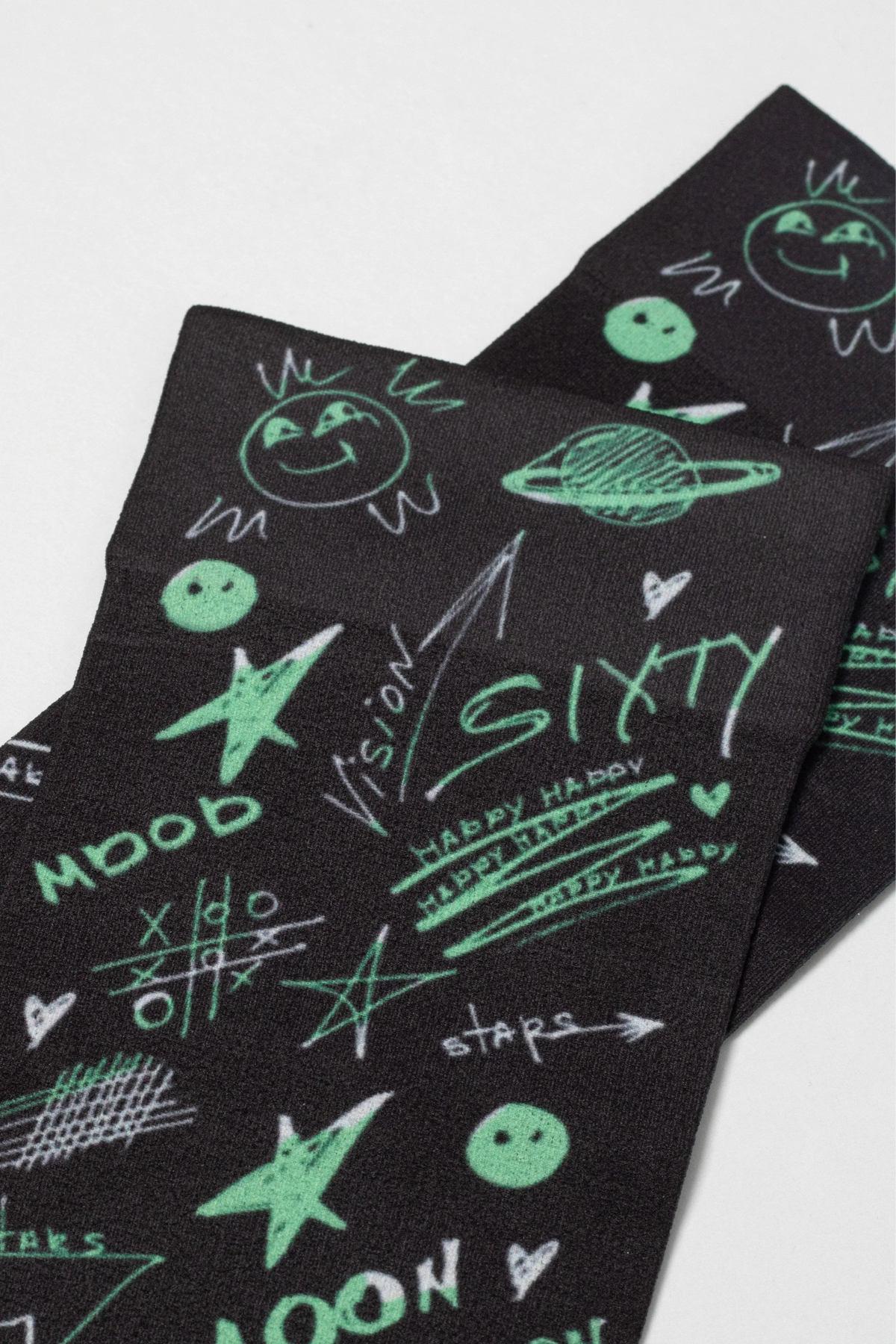 Dense Socks Conte Fantasy 913 - Moon Pattern