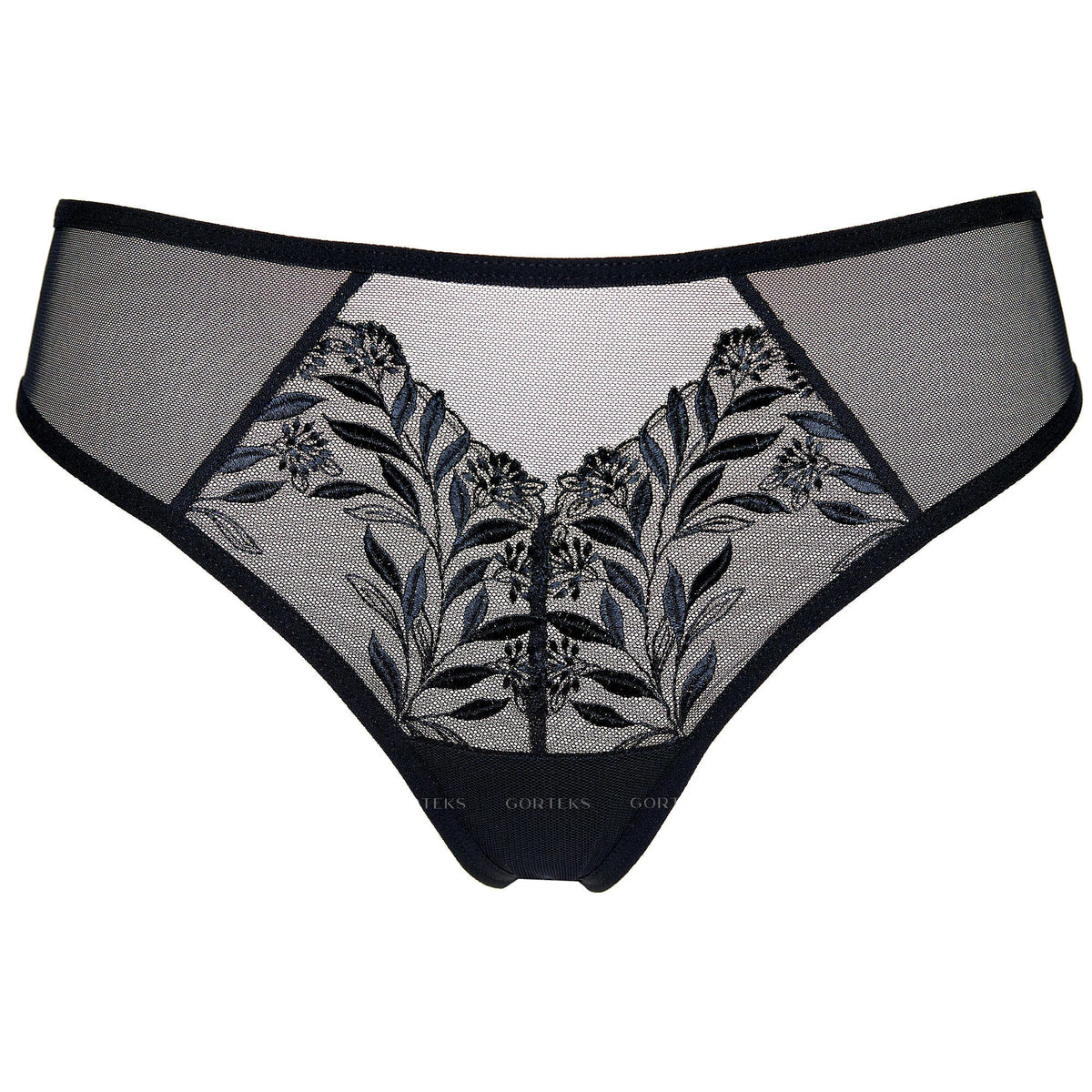 Gorteks Libby Sheer Mid Rise Bikini Panty