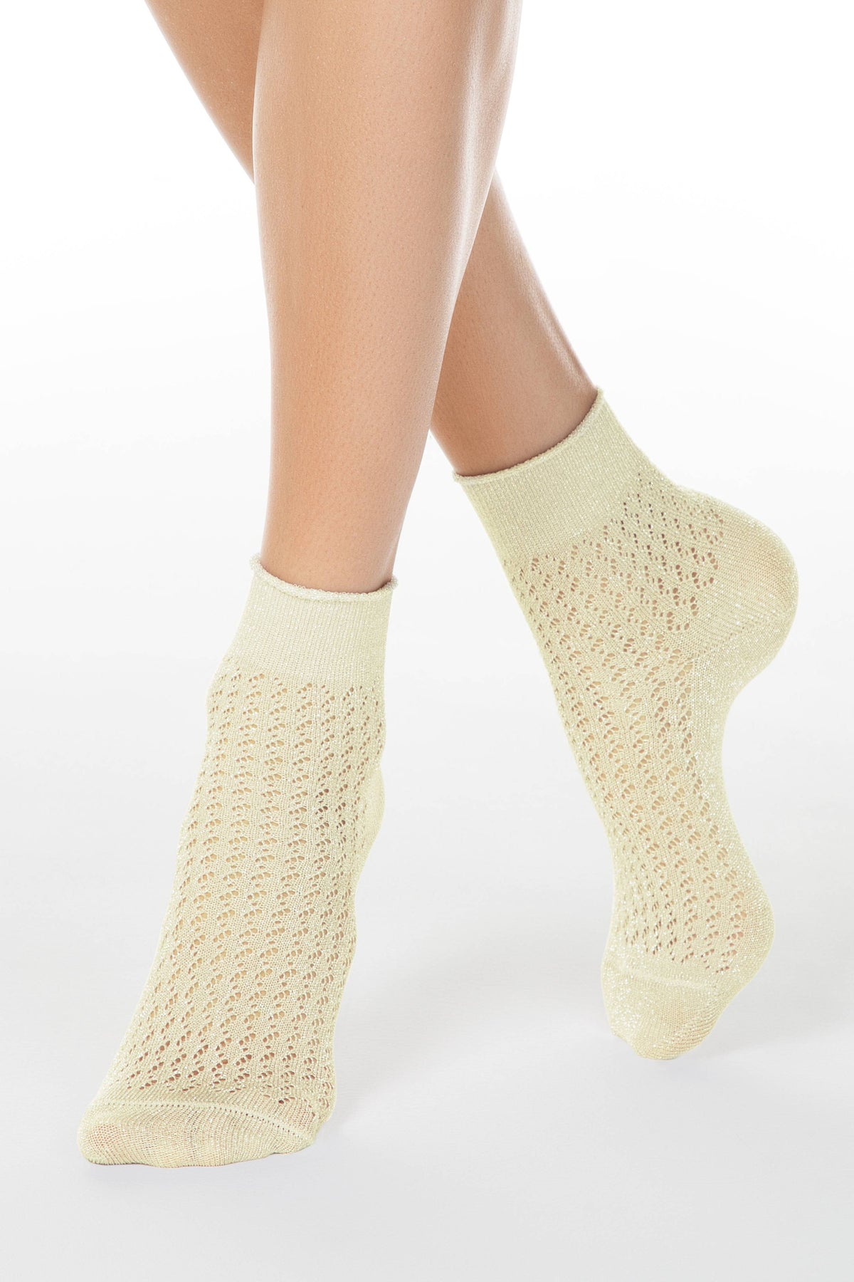 Conte Socks Ajour - 180 Made of Viscose With Lurex