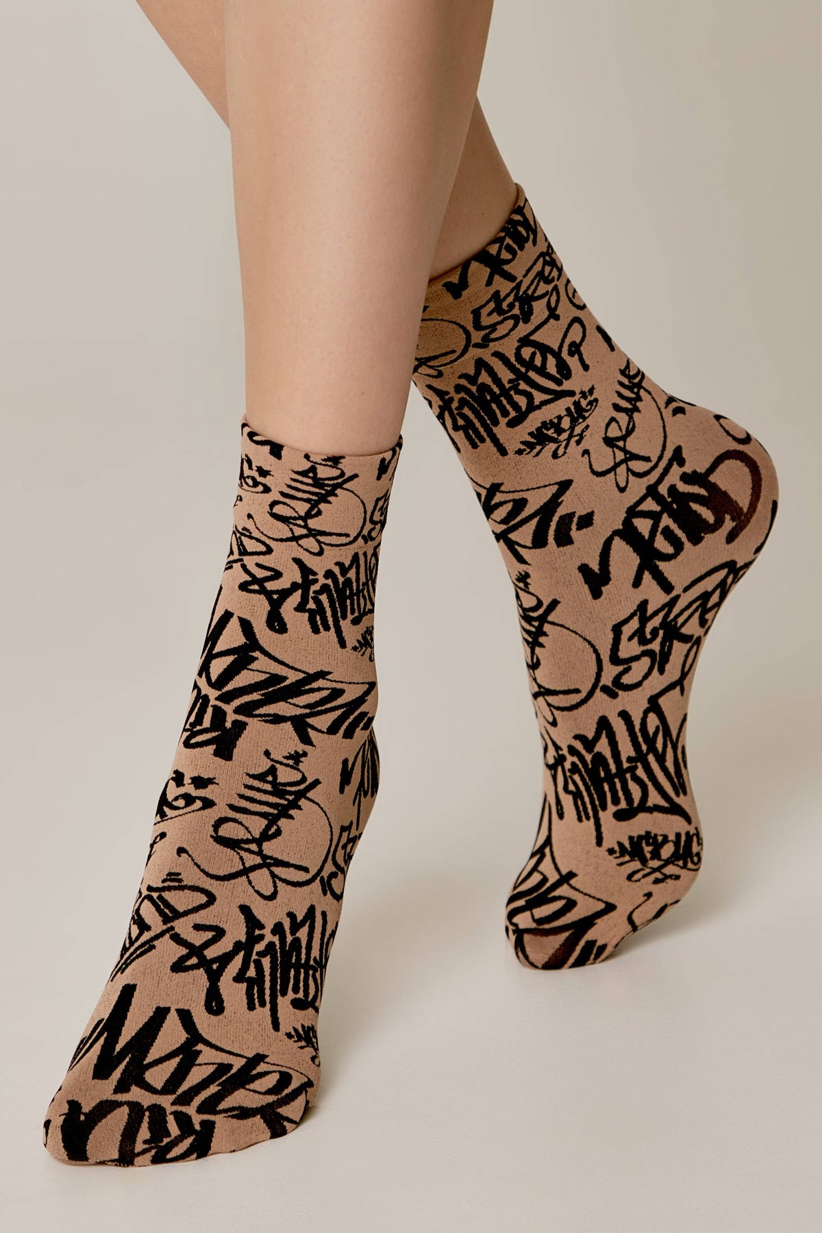 Socks Conte Fantasy - Graffiti Pattern