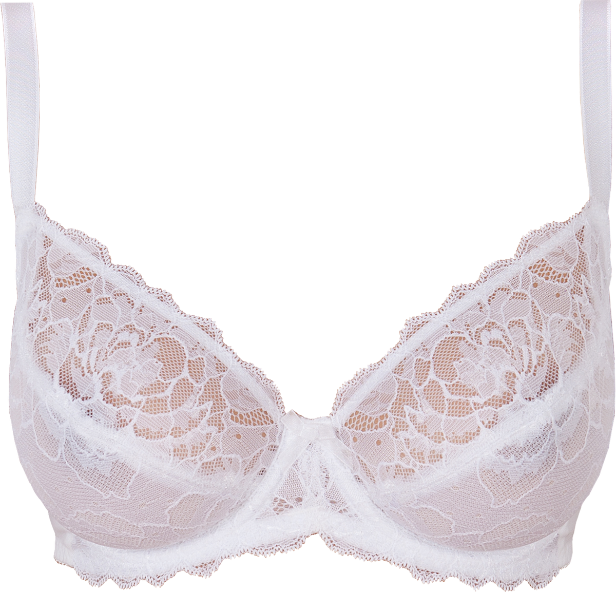 Bra Milavitsa 107180 - Lace, Underwired, Triple-Cup