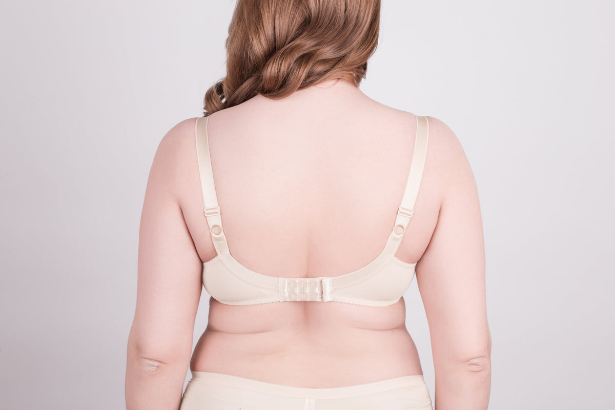 Bra Milavitsa 120150 - Underwired, Mesh Insert, Wide Straps