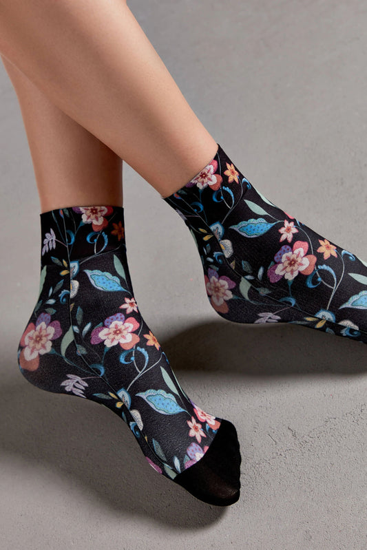 Socks Conte Fantasy 905 - Flowers