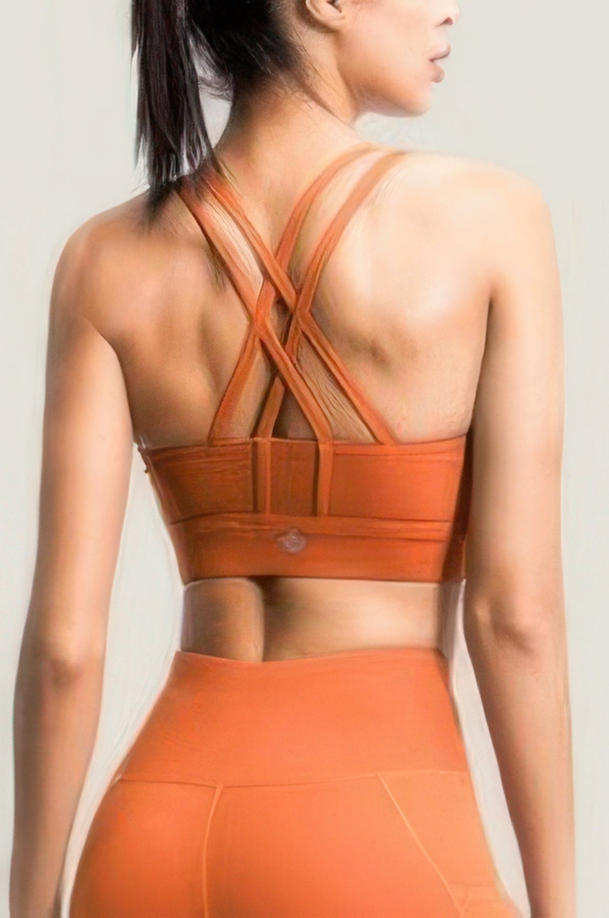 Cross Back Sports Bra