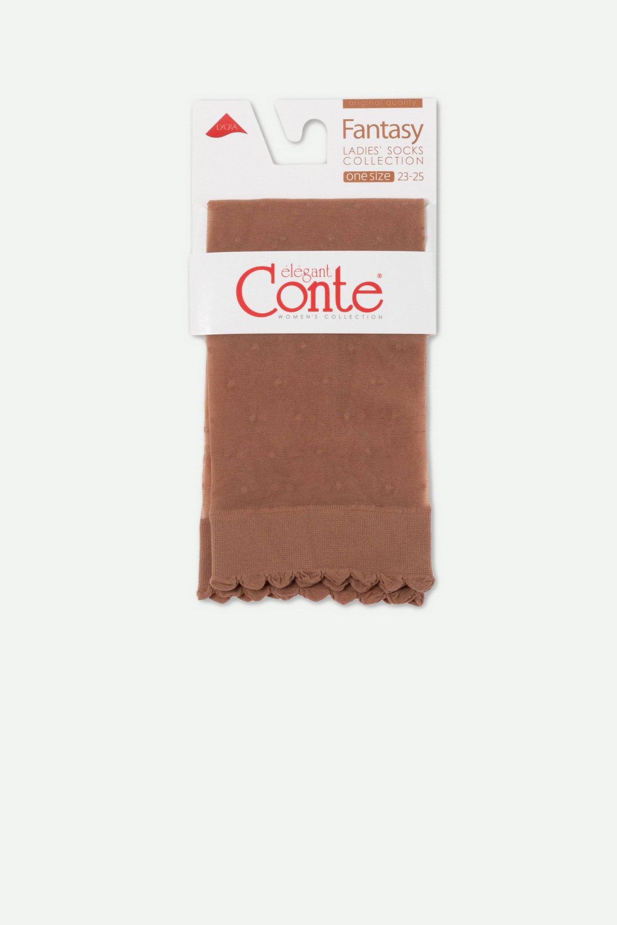 Socks Conte Fantasy - Polka Dot With a Cuff