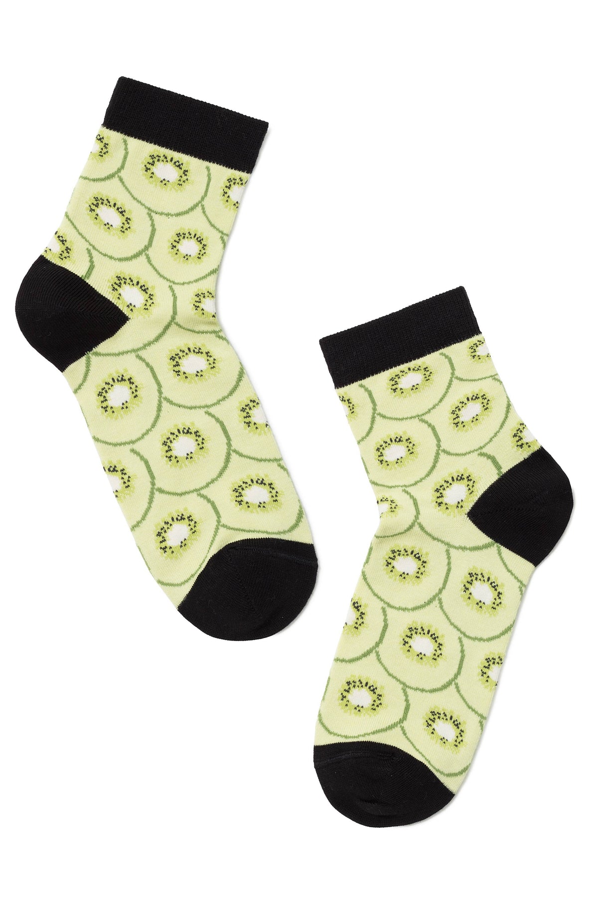 Conte Elegant Cotton Socks (2 pairs) - Fruit pattern