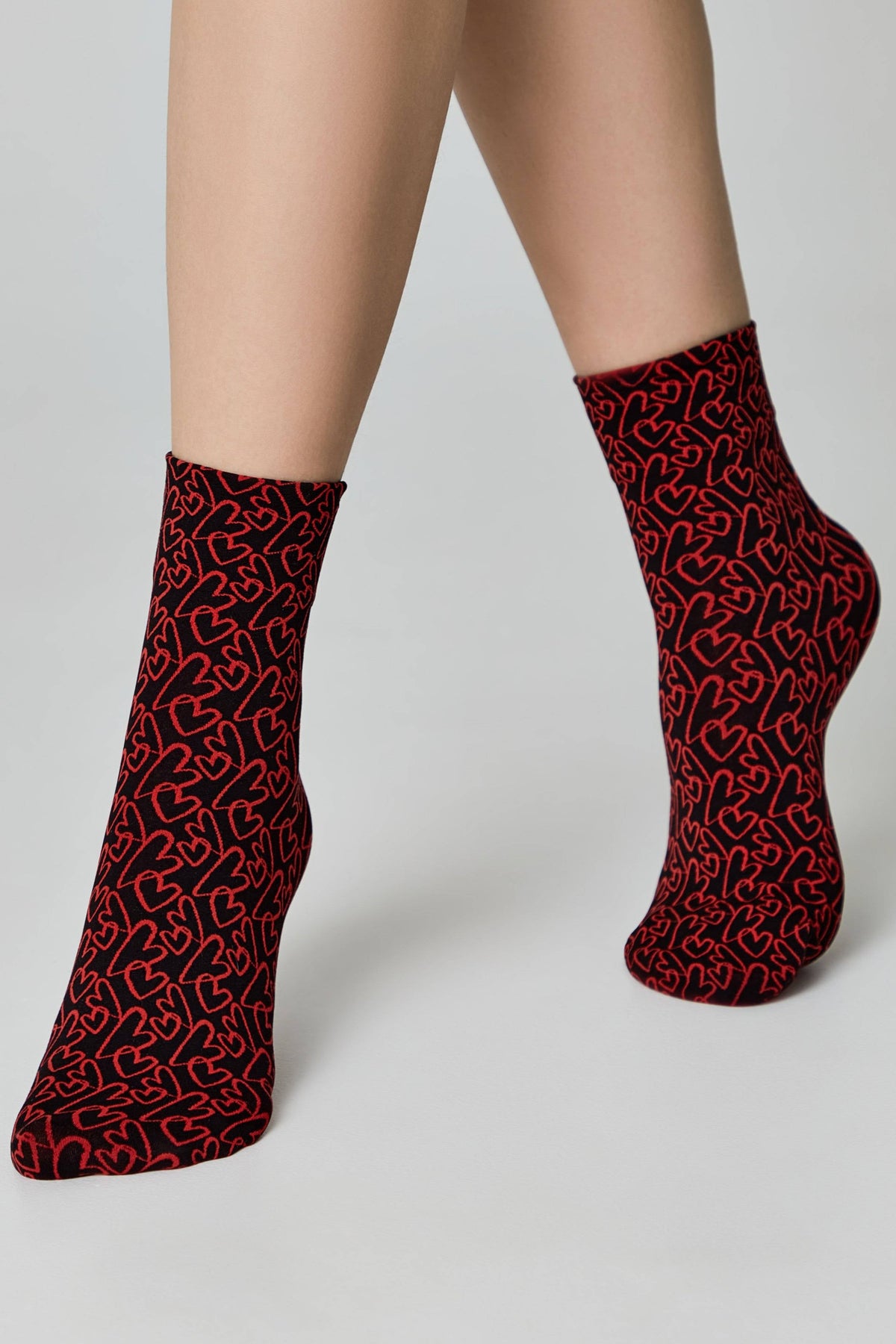 Dense Socks Conte Fantasy - "Love" Designs
