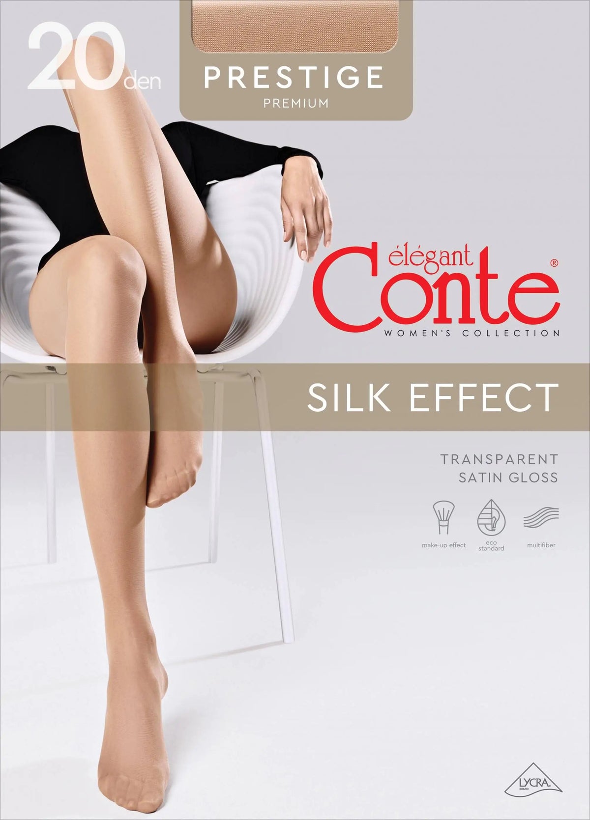 Tights Conte Prestige 20 Den - Sheer to Waist Noble Shine