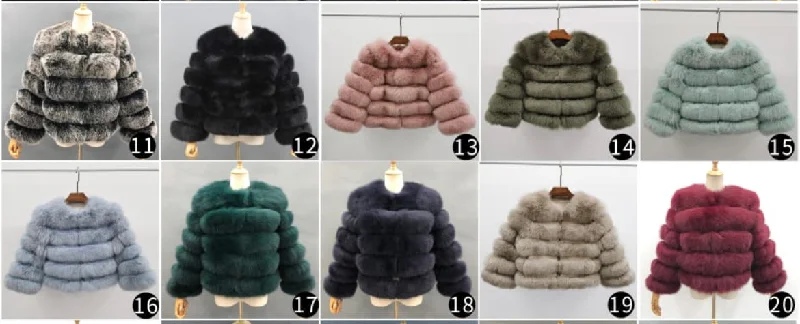 Adults Luxury Laura Jane Paris Fox Fur Coats