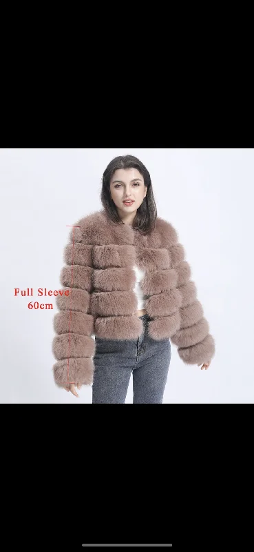 Full Length Fox Fur Coat