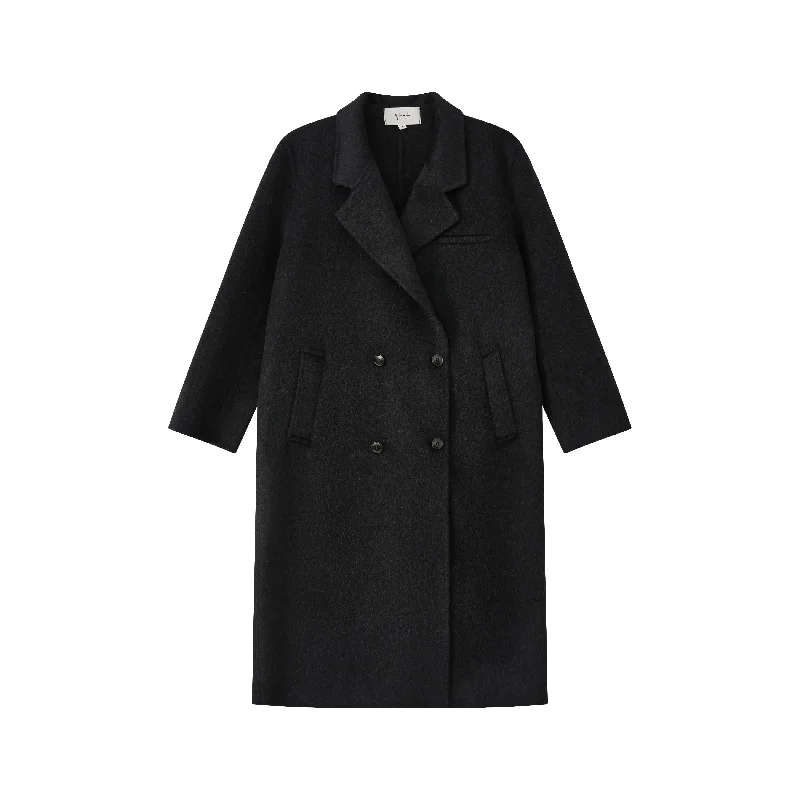 1334D Long Wool Coat