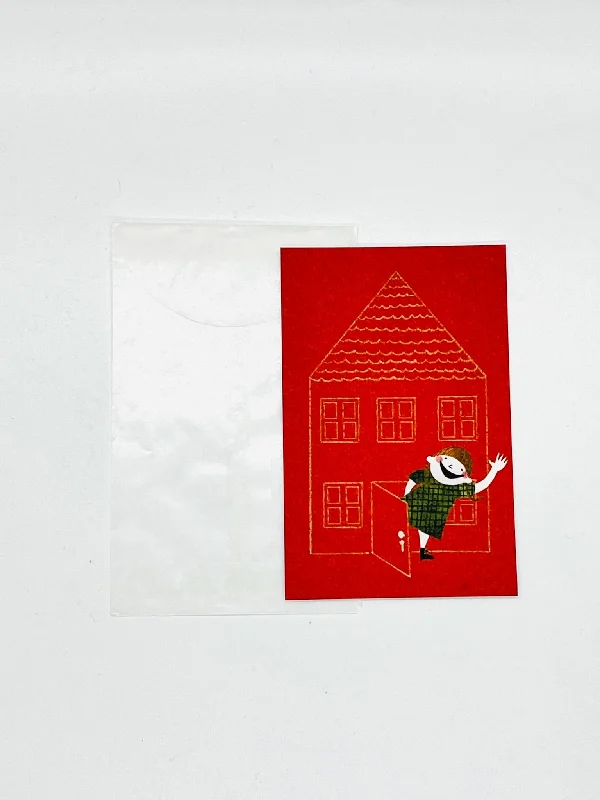 Red House Mini Card